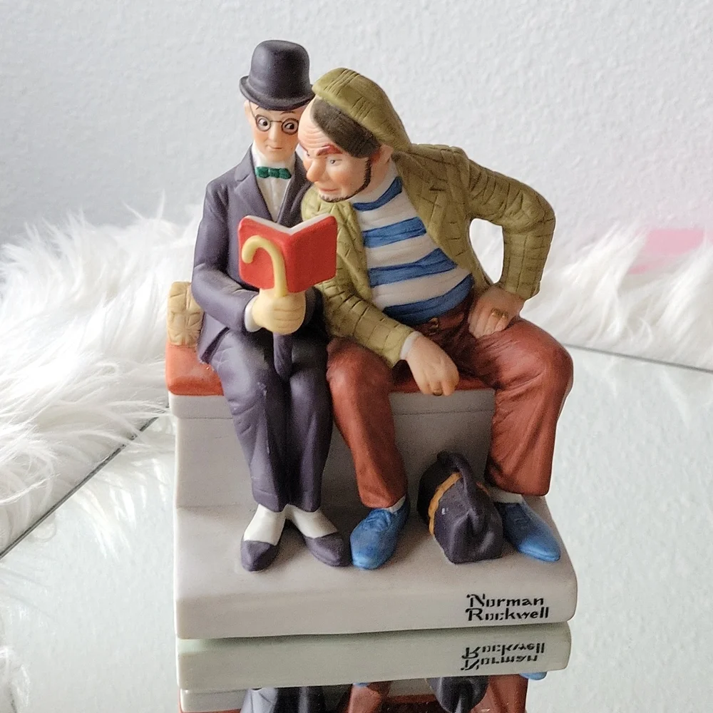 5 Norman Rockwell Porcelain Figurines